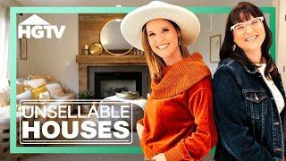 Luxury Cabin Remodel of 90s Tract Home | Unsellable Houses | HGTV