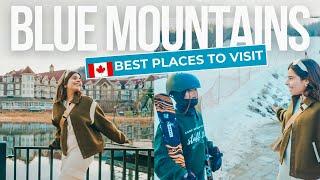 Weekend At BLUE MOUNTAINS CANADA| Best places to visit, restaurants MUST VISIT!