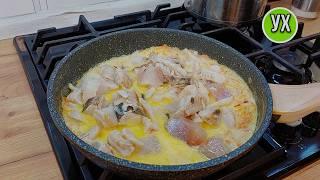 Показываю, Как я приготовила вкусную еду всего за 20 минут! - Рецепт из рыбы.