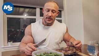 Full Day Of Eating | Dieting For An Open Pro Bodybuilding Show | Dorian Haywood | 1742 Calories