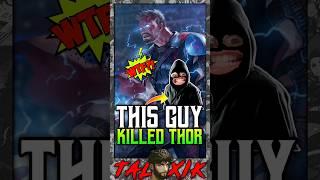 Everyone Struggle to fight Thor but this guy  #shorts #thor #marvel
