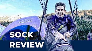 Stick your foot into the AirDesign SOCK! Paragliding pod harness review.