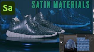 CUSTOM SATIN MATERIALS IN SUBSTANCE SAMPLER  MADE EASY!