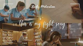 This is my FIGHT SONG|  kdrama study motivation ️