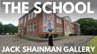 Visiting Jack Shainman Gallery's renovated school in upstate New York...