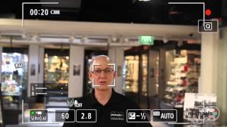 Canon 80D Face Tracking Focus Demonstration (Movie Servo AF)