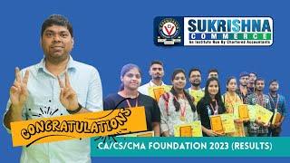 #interview CA/CS/CMA Foundation 2023 Results.