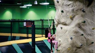 Trampoline Park Climbing Attractions