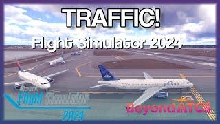 AMAZING BeyondATC: The Ultimate Traffic Addon! #msfs2024 #atc #ai