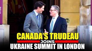 Canadian PM Trudeau joins Ukraine summit in London after Trump -Zelenskyy disastrous meeting|UK |USA