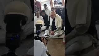 SRI AMIT SHAH IN SATSANG DEOGHAR.
