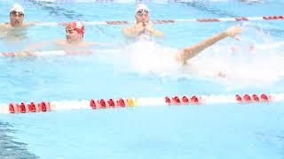 Matt King 19.2 50 Free in a BRIEF at end of Practice