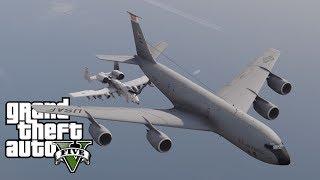 GTA V KC-135R Stratotanker Aerial Refueler (MOD)