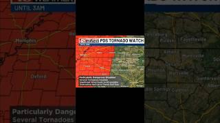 Severe Weather Outbreak Nighttime Tornado #breakingnews #fypage #news #fyptiktok #oklahoma #arkansas