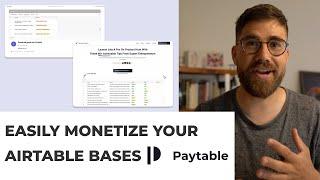 Sell anything with Airtable & Paytable | Tool of the month