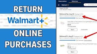 How to Return Online Purchases at a Walmart Store 2024