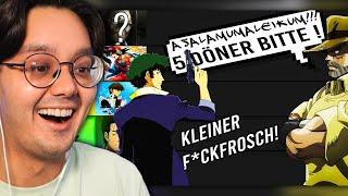 Die besten DEUTSCHEN Sprüche von Anime Charakteren bewertet 