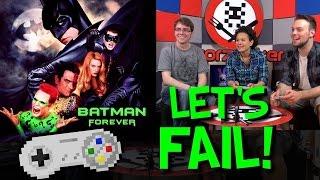 Let's FAILplay: BATMAN FOREVER (SNES) - Die schlechtesten Spiele aller Zeiten