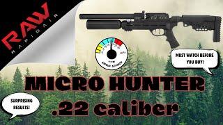 RAW Micro Hunter Airgun in .22 caliber | Airgun Advisor