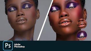 High-End Skin Retouching Beginner Photoshop Tutorial 11 Minutes | Frequency Separation