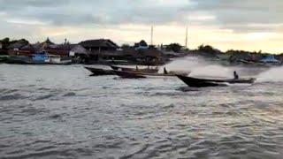 Gas Full Balap Perahu Getek.