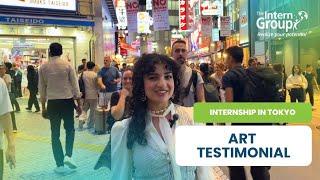 Internship in Tokyo - Art - Alena Testimonial