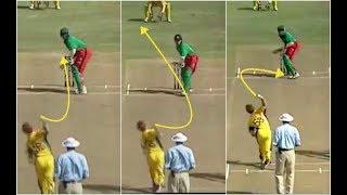 Brett Lee Hattrick in World Cup - Fast and Furious Fast Bowling