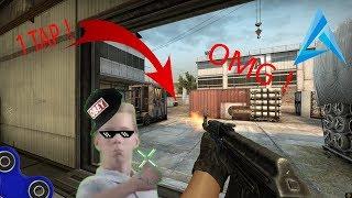 KID REACTS TO INSANE KILL ON CS-GO (GONE WRONG HANDSPINNER)