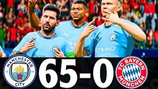 FC 25 - MESSI RONALDO NEYMAR MBAPPE | ALL STARS | MANCHESTER CITY VS FC BAYERN 65-0 | PS5 [4K60]