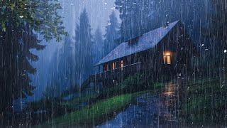 Deep Sleep During the Rainy Night - Rain Sounds For Sleeping - Beat Insomnia, ASMR, Study