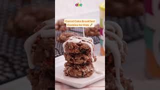 Carrot Cake Breakfast Cookies – a tasty twist for happy little munchers. #BreakfastJoy #carrotcake