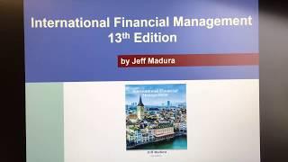 International Finance: Ch 1 Overview of MNC Management, pt 1