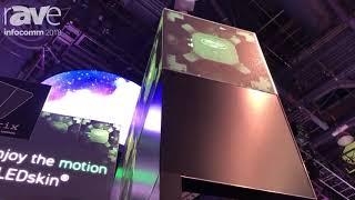 InfoComm 2018: beMatrix Showcases LEDskin Components for Module LED Systems