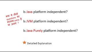 Is JVM platform independent?