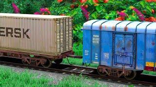 CONTAINER WAGON COUPLING BCNA WAGON | BUMPY RAILROAD | Train Simulator | Railwork | NTG GAMING