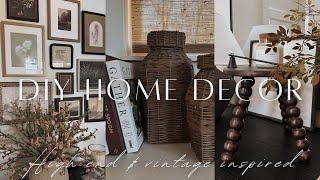 DIY Home Decor | High end and Vintage Inspired | 2025 Home Decor