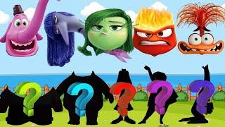 Funny Inside Out 2 Cartoon: Choose the right head for Bing Bong, Anxiety, Disgust, Ennui, Anger