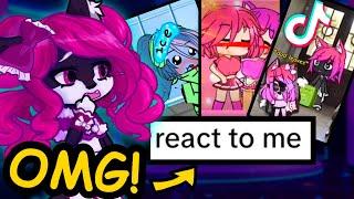 Reacting to Gacha Life Tik Toks BY FANS 2!