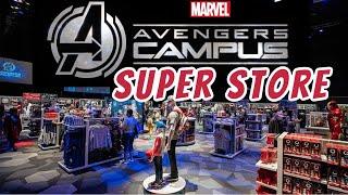 Avengers Campus Super Store Tour @ Disney California Adventure | Marvel Legends Spiderman Merch