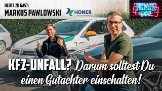 Warum Du nach einem Autounfall einen Kfz-Gutachter haben solltest - Markus Pawlowski im Finanztaxi