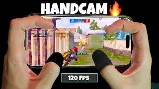 BEST HANDCAM 120 Fps | 4 Finger +gyroscope | İphone 15 Pro MAX Pubg mobile