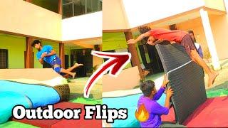 Outdoor Flips Practice | Indian best flips | Tricking / Tumbling | joseph chavhan