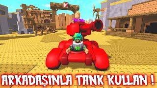 Roblox Arkadaşınla Tank Kullan W/ Han Kanal | Roblox Tank Mates [2 Player Obby]