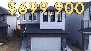 2 Story Home Tour in Cochrane Alberta | Custom Built House