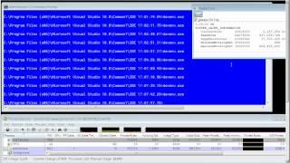 Optimizing Performance Demo of Visual Studio disabling Operating System Cache