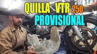 Quilla provisional para mi nueva Honda VTR250cc