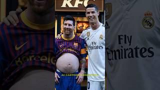 Messi and Ronaldo at KFC 