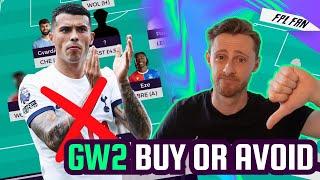 FPL GW2 PLAYERS TO BUY & AVOID I AVOID Porro  I Fantasy Premier League 24/25