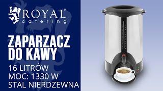 Zaparzacz do kawy Royal Catering RCKM-20 | Prezentacja produktu