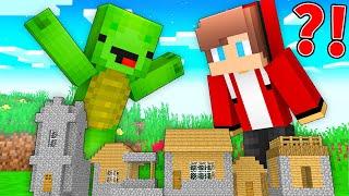 JJ and Mikey Found THE SMALLEST VILLAGE in Minecraft ! - Maizen